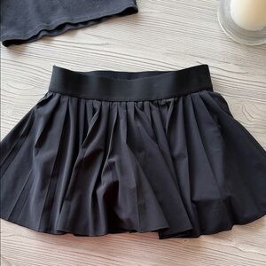 TNA Black Skater Skirt